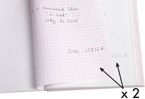 Ontvangstboek Exacompta Manifold dupli 50vel NL 1 Stuk-1