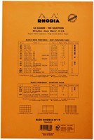 Schrijfblok Rhodia A4 lijn 80vel 80gr geel 1 Stuk-2