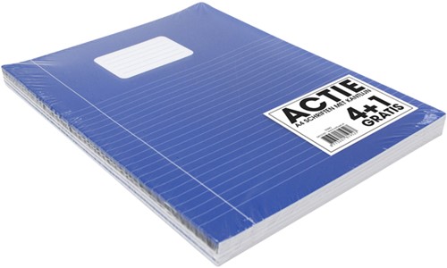 Schrift SOHO Basic A4 lijn 80pag 60gr 5st 5 Stuk-2