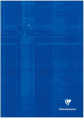Notitieboek Clairefontaine A4 192blz 90gr ln ass 1 Stuk
