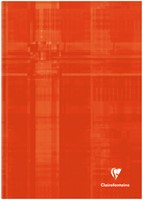 Notitieboek Clairefontaine A4 192blz 90gr ln ass 1 Stuk-1