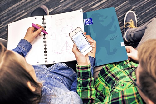 Spiraalblok Oxf Touch A5 lijn 140pag 80gr rd 1 Stuk-2