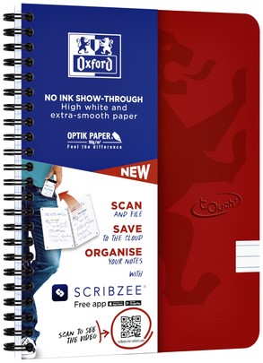 Spiraalblok Oxf Touch A5 lijn 140pag 80gr rd 1 Stuk-2