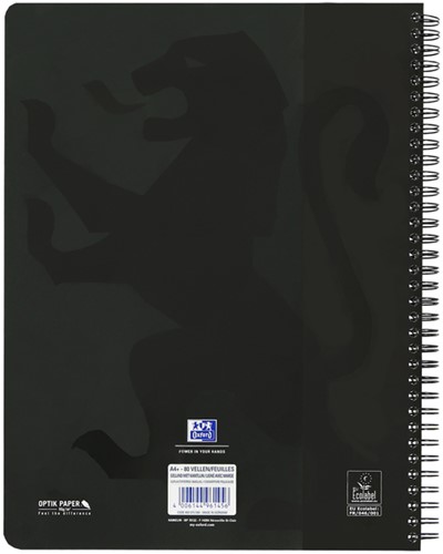 Collegeblk Oxf School A4+ ln 23gaats 160pag ass 3 Stuk-3