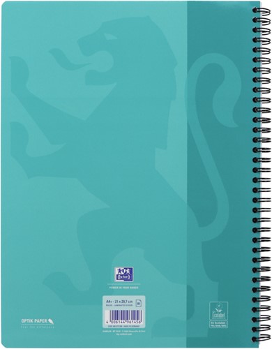 Collegeblk Oxf School A4+ ln 23gaats 160pag ass 3 Stuk-1