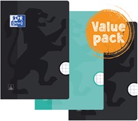 Schrift Oxford School A4 ruit 10x10mm 72pag 3st 3 Stuk