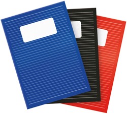 Schrift Qbasic A4 lijn 80blz 70gr assorti 1 Stuk