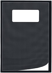 Schrift Qbasic A4 ruit 5mm 80blz 70gr assorti 1 Stuk
