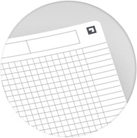 Spiraalblok Oxford urban mix A5 ruit 5x5mm 180p 1 Stuk-7