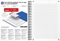 Spiraalblok Oxford urban mix A5 ruit 5x5mm 90vel 1 Stuk-4