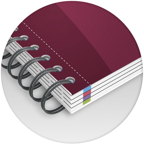 Collegeblok Oxford europeanbook A4+ 120 vel ass 1 Stuk-9