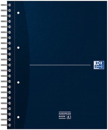 Collegeblok Oxford europeanbook A4+ 120 vel ass 1 Stuk-2