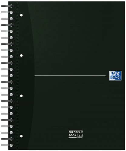 Collegeblok Oxford europeanbook A4+ 120 vel ass 1 Stuk-3