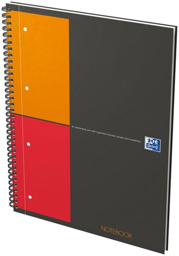 Spiraalblok Oxf international notebook A4+ rt 5mm 1 Stuk