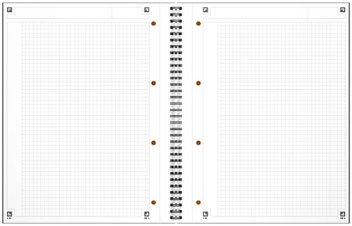 Spiraalblok Oxf international notebook A4+ rt 5mm 1 Stuk-3