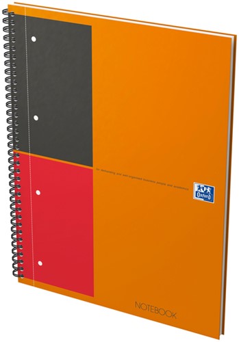 Spiraalblok Oxf international notebook A4 lijn 1 Stuk