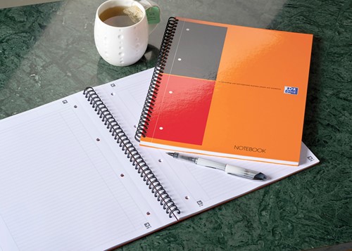 Spiraalblok Oxf international notebook A4 lijn 1 Stuk-5
