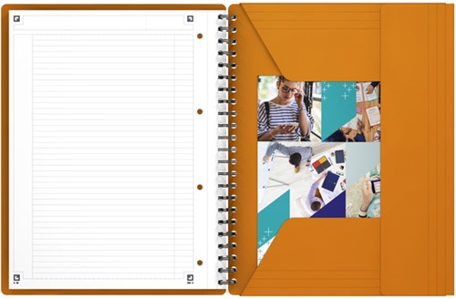 Spiraalblok Oxf international meetingbook A4+ lijn 1 Stuk-1