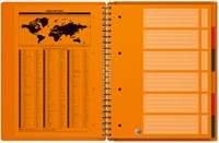 Spiraalblok Oxford International Organiserbook A4+ 160 pagina's lijn-3