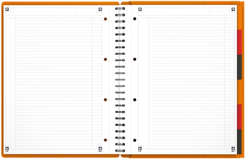 Spiraalblok Oxf international organiserbk A4+ lijn 1 Stuk-2