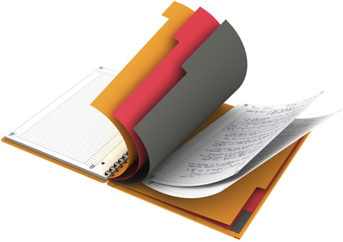 Spiraalblok Oxf international organiserbk A4+ lijn 1 Stuk-4