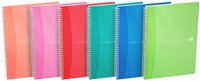 Spiraalblok Oxford mycolours lijn A4 90vel assorti 1 Stuk