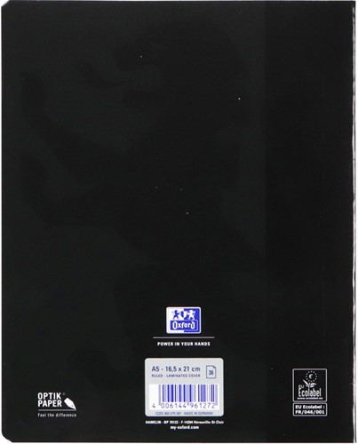 Schrift Oxford School A5 lijn 72pag 80gr assorti 1 Stuk-3