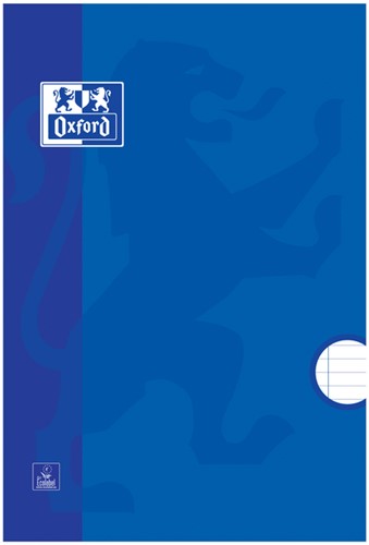 Schrift Oxford School A4 lijn 72pag 80gr assorti 1 Stuk-2