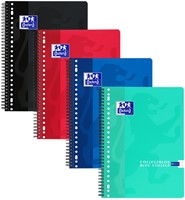 Collegeblk Oxf School A4 rt 10mm 23g 160pag ass 1 Stuk