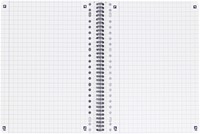 Collegeblok Oxford School A4 ruit 10x10mm 23-gaats 160pag 80gr assorti-4