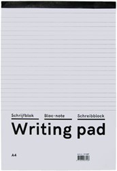 Schrijfblok Qbasic A4 lijn 160blz 60gr 1 Stuk