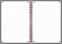 Spiraalblok Oxf Black en Red A5 lijn 140pag 80gr 1 Stuk-2