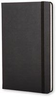 Notitieboek Moleskine large 130x210mm lijn hard cover zwart-2