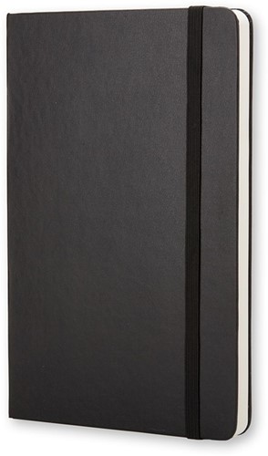 Notitieboek Moleskine pocket 90x140mm blanco zwart 1 Stuk-2