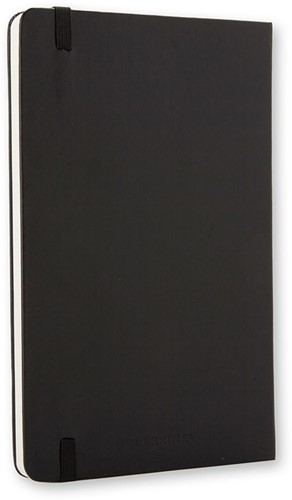 Notitieboek Moleskine pocket 90x140mm blanco zwart 1 Stuk-3