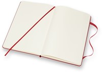Notitieboek Moleskine L 130x210mm blanco hc rood 1 Stuk-3