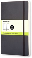 Notitieboek Moleskine large 130x210 blanco sc zw 1 Stuk