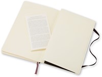Notitieboek Moleskine pocket 90x140mm lijn soft cover zwart-1