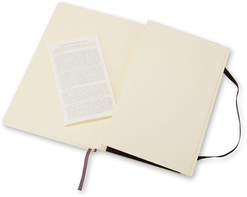 Notitieboek Moleskine pocket 90x140mm blc sc zwart 1 Stuk-1