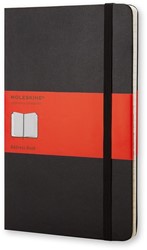 Adresboek Moleskine L 130x210mm hc lijn zwart 1 Stuk
