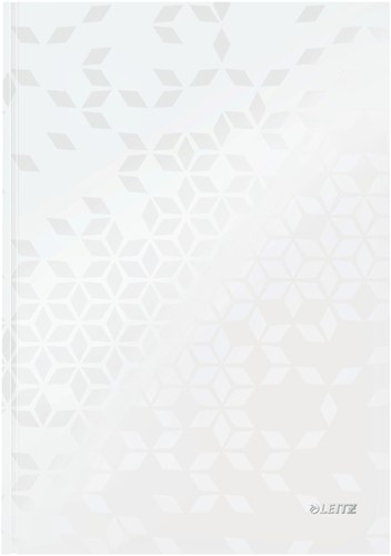 NOTITIEBOEK LEITZ WOW A4 LIJN 80V WIT 1 Stuk-2