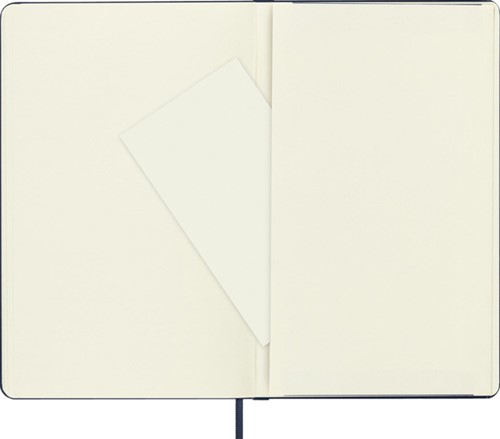 Notitieboek Moleskine L 130x210mm blc hc sapph bl 1 Stuk-2