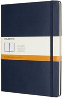 Notitieboek Moleskine XL 190x250 lijn hc sapp blue 1 Stuk