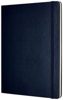 Notitieboek Moleskine XL 190x250 lijn hc sapp blue 1 Stuk-2