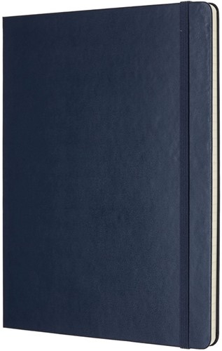 Notitieboek Moleskine XL 190x250 lijn hc sapp blue 1 Stuk-2