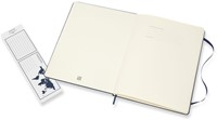 Notitieboek Moleskine XL 190x250 lijn hc sapp blue 1 Stuk-2