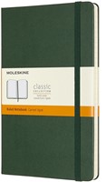 Notitieboek Moleskine L 130x210mm lijn hc green 1 Stuk