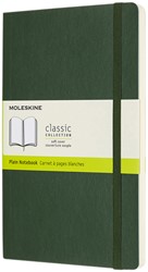 Notitieboek Moleskine large 130x210mm blc sc green 1 Stuk