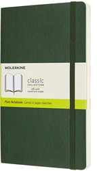 Notitieboek Moleskine large 130x210mm blc sc green 1 Stuk