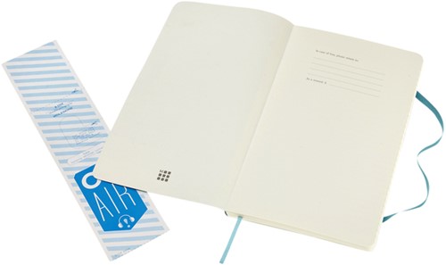 Notitieboek Moleskine large 130x210 ln sc reef bl 1 Stuk-3